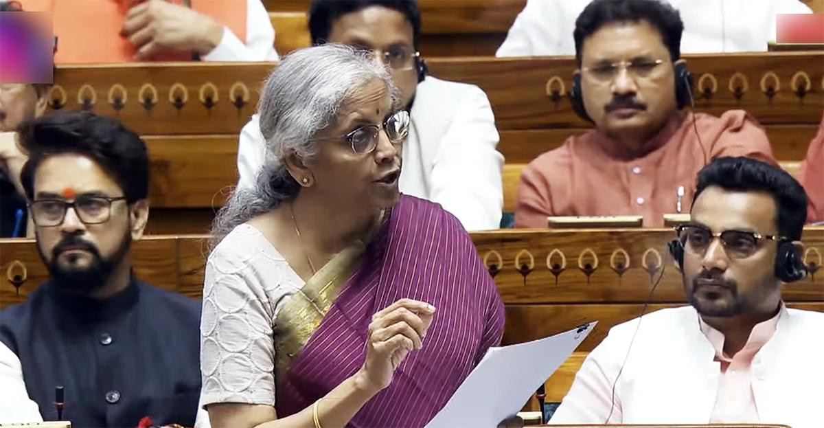 वित्त मंत्री निर्मला सीतारमण ने बजट पर विपक्ष के आरोपों का जवाब दिया, विपक्ष पर हमला