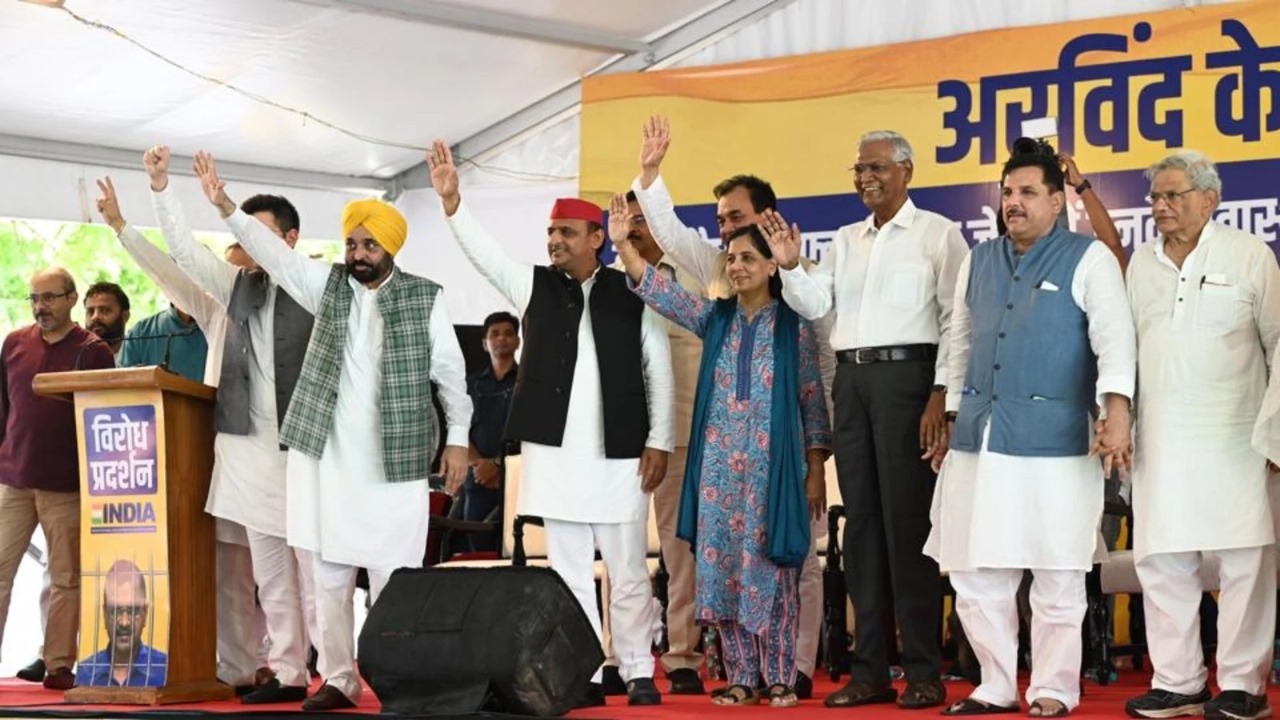 इंडिया ब्लॉक के नेताओं ने अरविंद केजरीवाल की रिहाई की मांग की: दिल्ली सीएम के स्वास्थ्य पर गंभीर चिंता