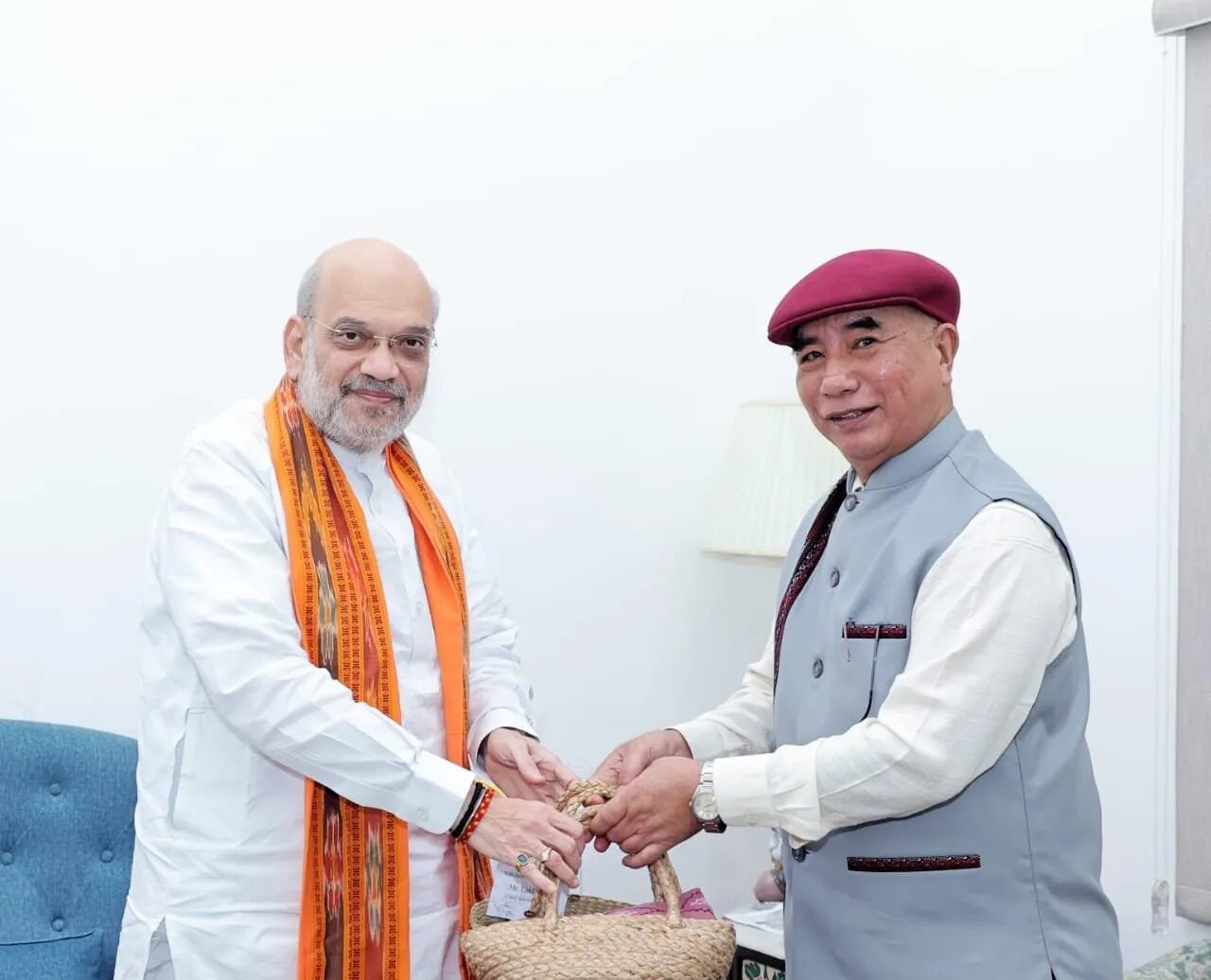 mizoram: सीएम ने मणिपुर जातीय संकट पर अमित शाह से चर्चा की