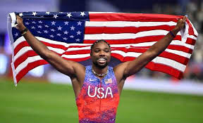 Noah Lyles: ने पेरिस ओलंपिक 100 मीटर में फोटो फिनिश जीत दर्ज की