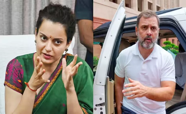 Rahul Gandhi: पर कंगना रनौत का हमला: हिंडनबर्ग टिप्पणी पर बवाल
