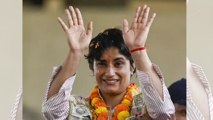 विनेश फोगाट के ‘ससुराल’ में सियासी दंगल: जुलाना सीट से कांग्रेस ने किया मैदान में उतारने का ऐलान