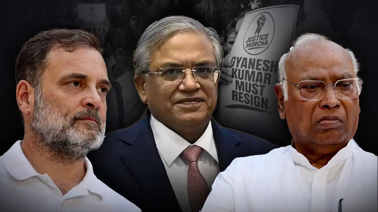 ज्ञानेश कुमार के खिलाफ विपक्ष का ‘जन महाभियोग’, खरगे पेश करेंगे प्रस्ताव; राहुल गांधी देंगे समापन भाषण